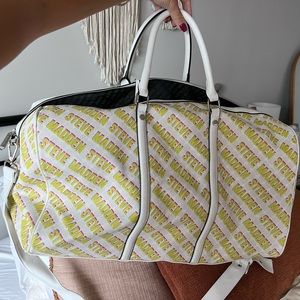 Steve Madden leather duffel used once